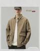Men's American Retro Long Sleeve Casual Shirt - Spring/Autumn, Loose Fit, Large Sizes Available