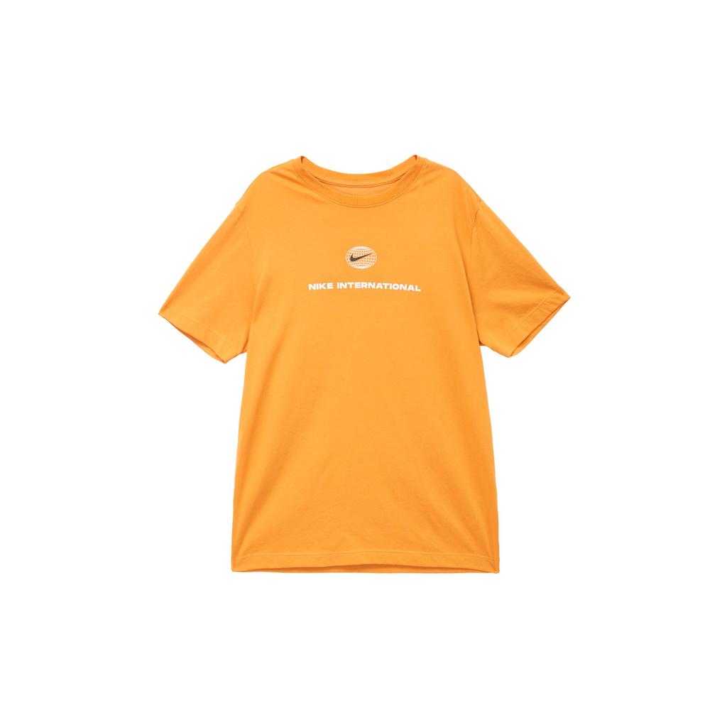 Nike Heritage Solid Crew Neck Casual Sport Short Sleeve Tee Men Tops Light-Curry-Yellow DM5440-738
