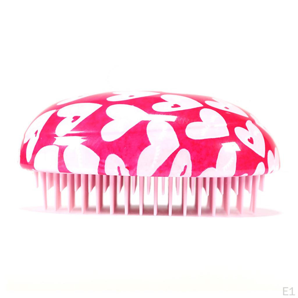 Hair Brush Portable Round Massage Comb Styling Tools For Women Girls