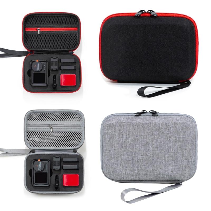 Small Storage Bag For Action 5Pro Camera Case, Soft Padded Protections, Water Resistant Exterior Organizers Handbag