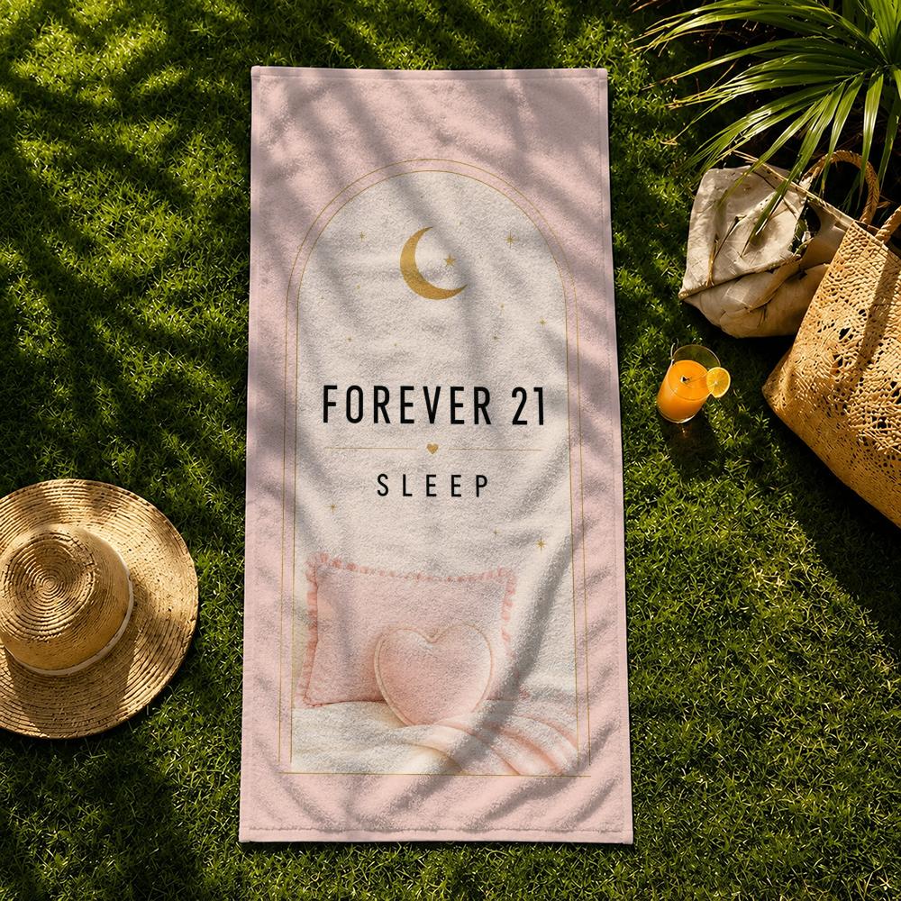 Fashion Brand F-Forever 21 S-Sleep Towel Towel beach towel, quick drying absorbent bath towel for Swim,Gym,Camping,Outdoor hot