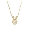 Smart Rabbit Titanium Steel Necklace - Luxury Niche Design Clavicle Chain, High-End Feel Accessories.