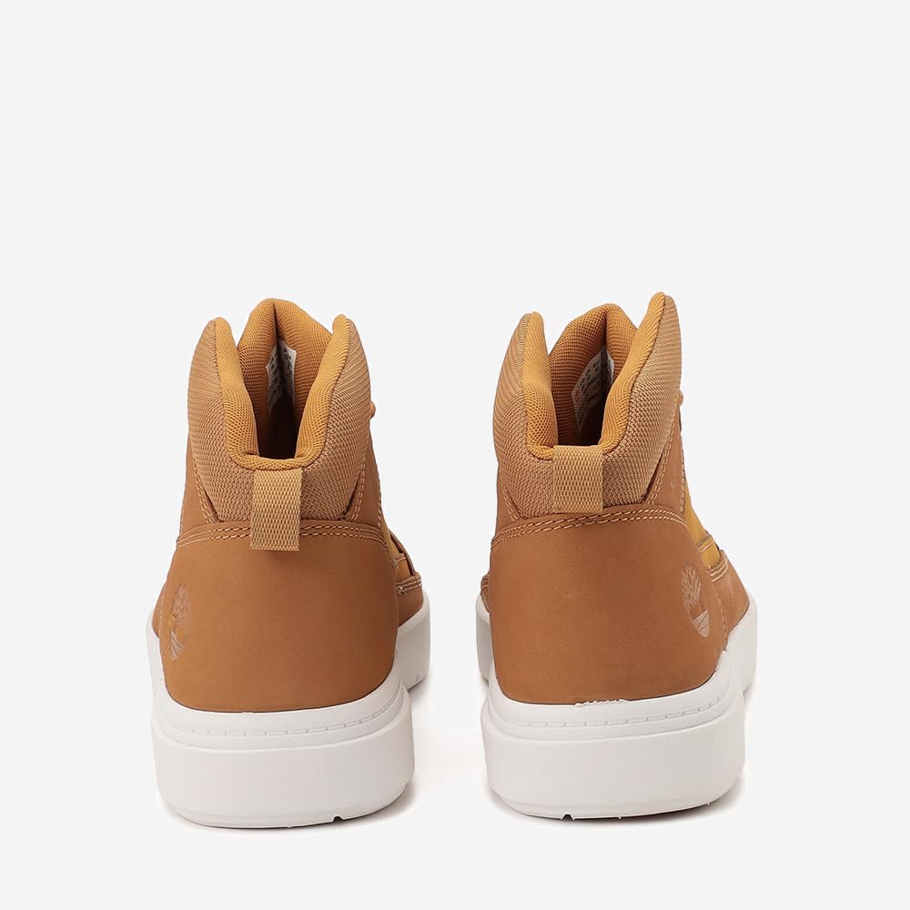 Timberland Allston Mid Wheat Size Men's Sneakers, TB0A65Q17541, Nubuck, 7.0 (25.0cm),