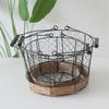 Elegant Farmhouses Fruit Basket with Removable Banana Holder Accessory for Kitchen and Dining Table Storage Solution