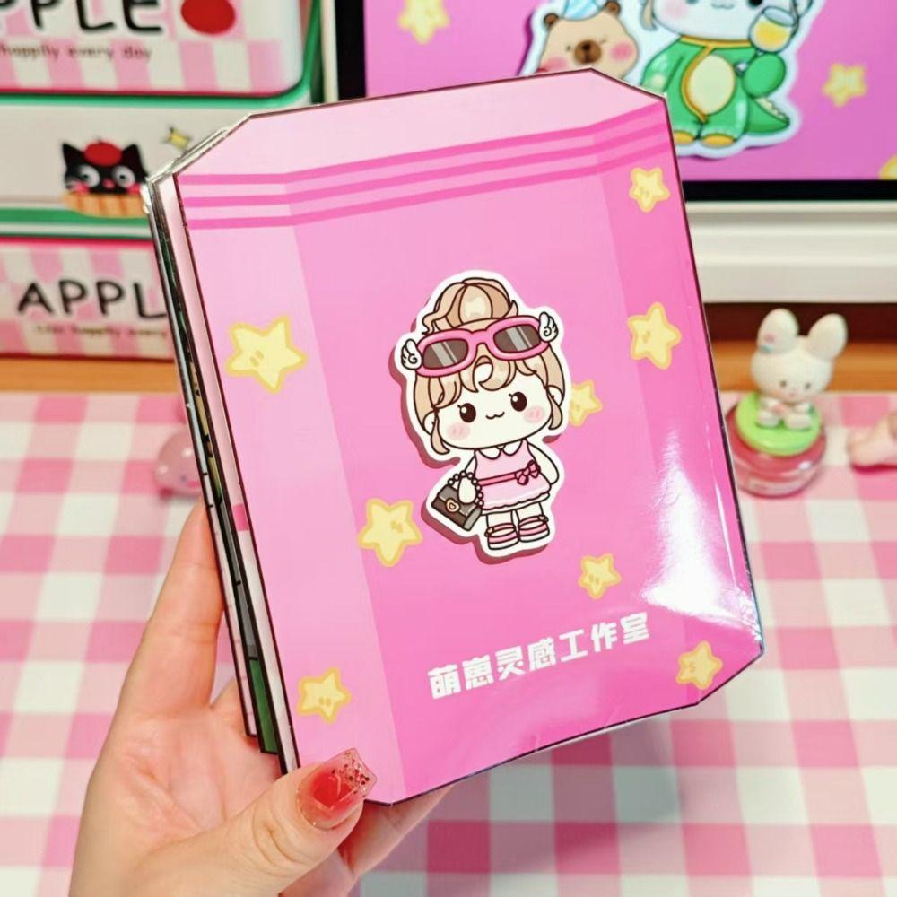 Educational Capybala Quiet Book Early Learning 3D Sticker Book  Creative Activities