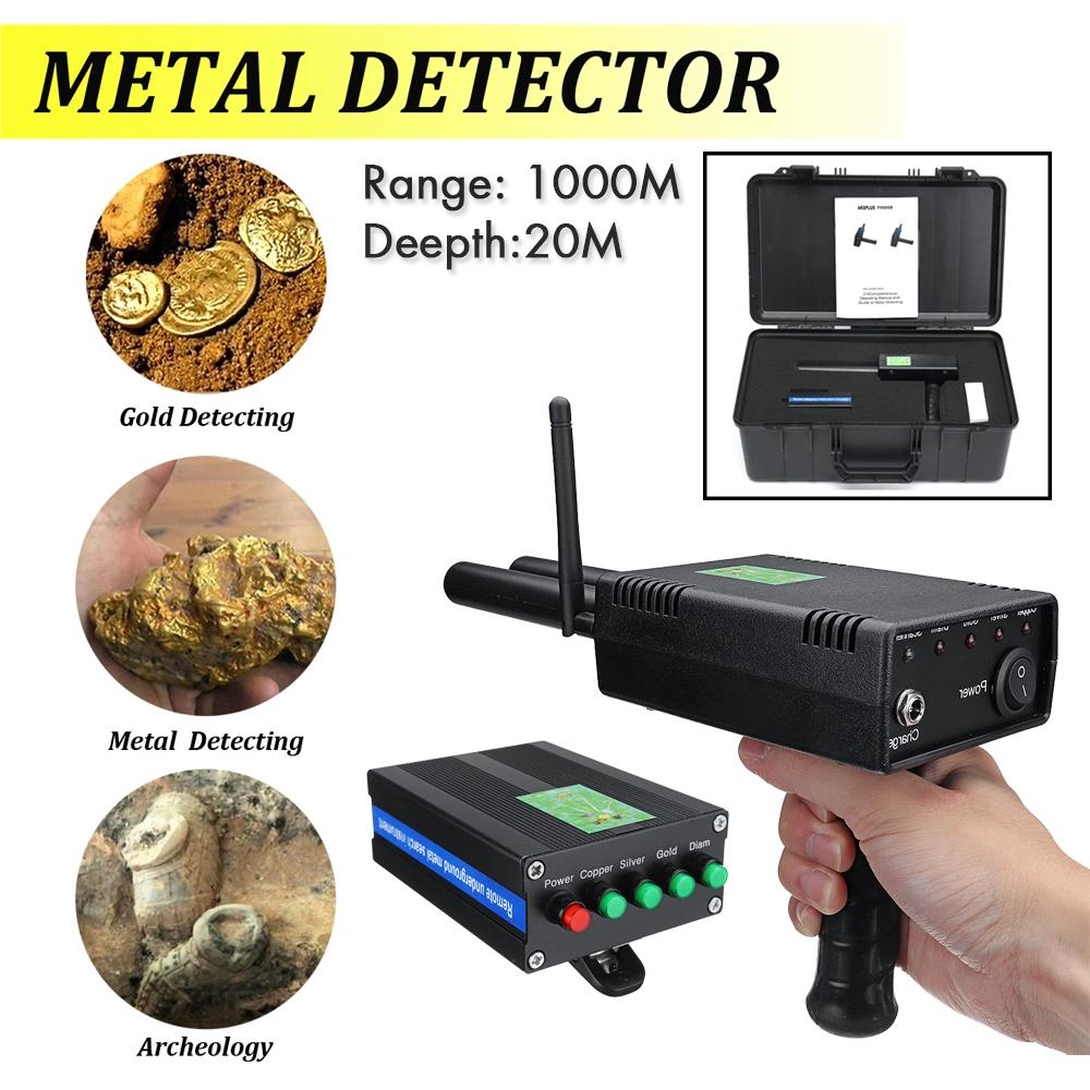 1000~1600mAh 20M 12V upgrade Detektor kovů pro dobrodružství zlato stříbro diamant Detektor Venkovní hloubka podzemní AKS 3D detektor kovů