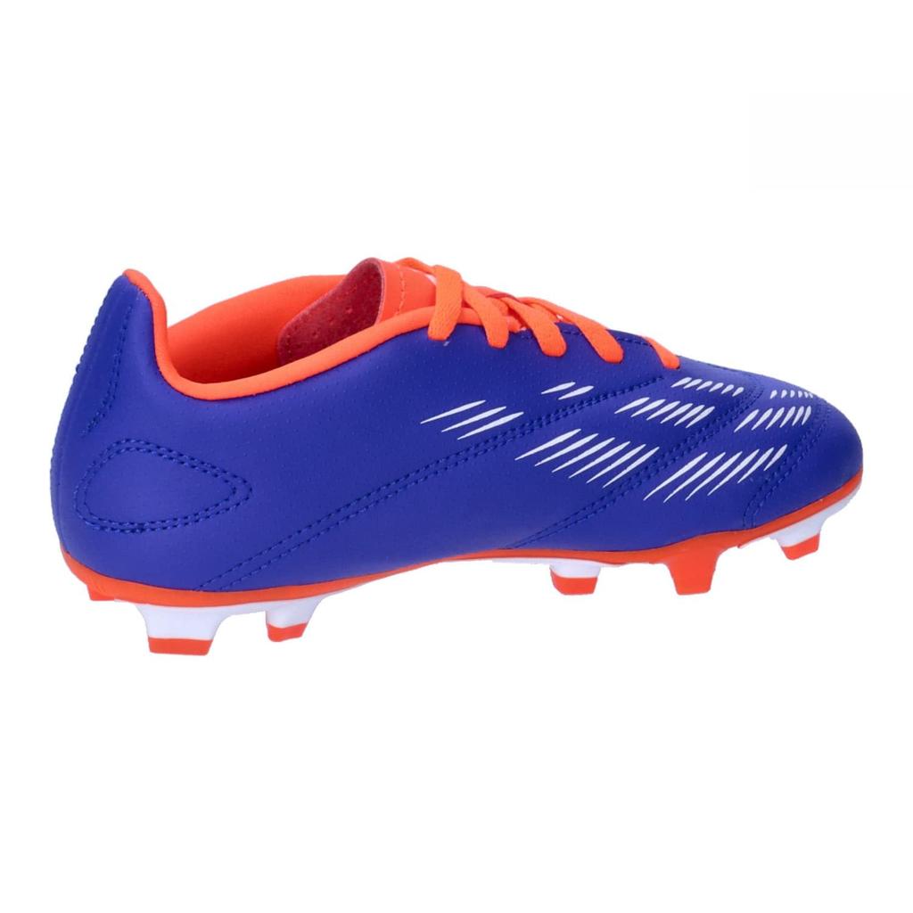 Soccer Cleats Junior Kids Predator Club FxG Boys Girls NKE64 Lucid Red Cm [Adidas] 17-24.5cm Blue/Footwear White/Solar (IF6424) 23.0