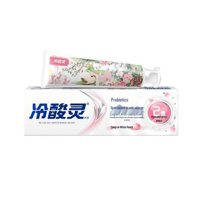 Leng Suan Ling Probiotische Anti-Sensitivitäts-Zahnpasta Weißer Pfirsich