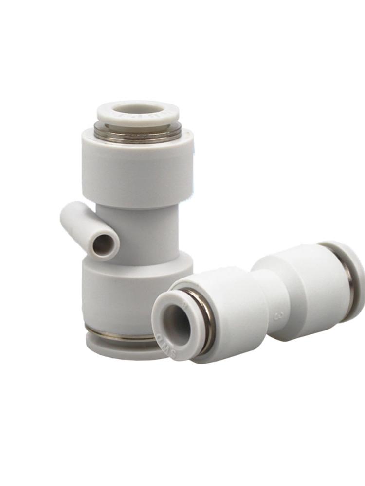 4 6 8 10 12 14 16mm Tube Reducer Straight Plastic Pneumatic Air Pipe Fitting Fittings Push In Connector Coupler