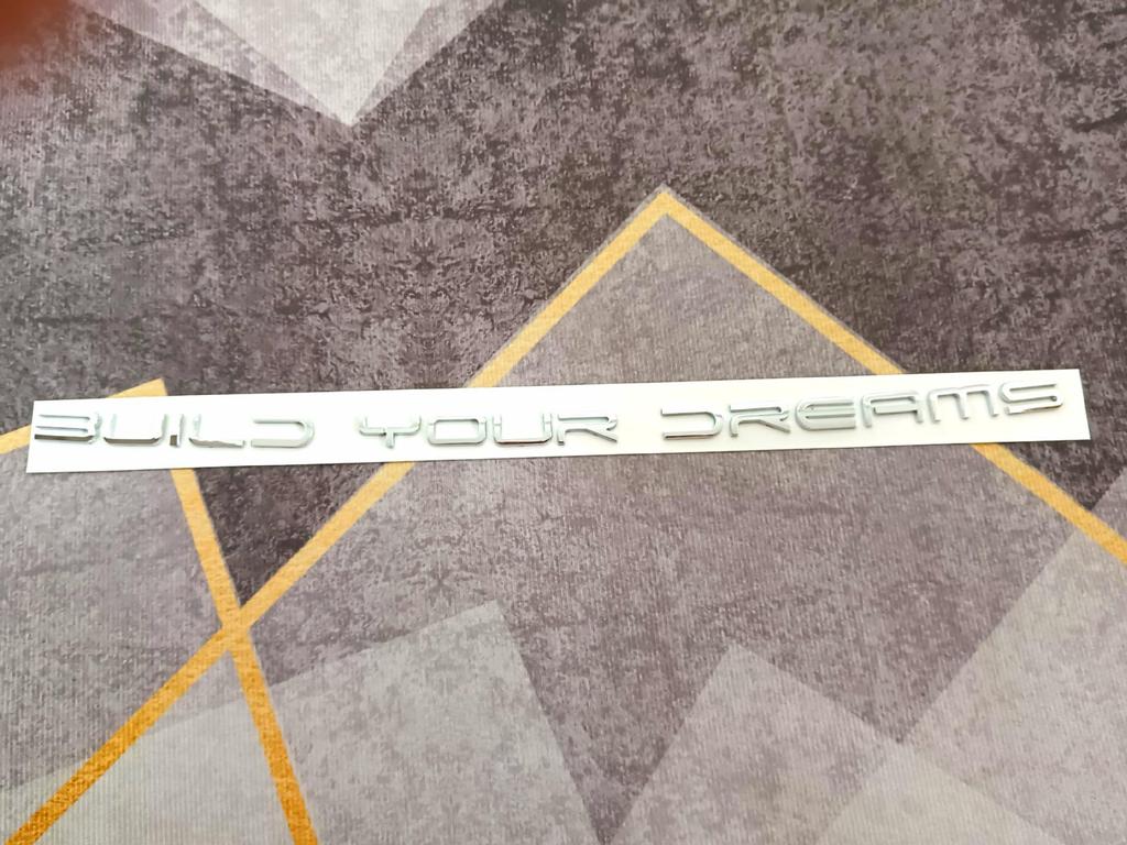 Black Warrior Logo Emblem for DMP Han Tang Song Qin DMi Cars - Bright Black Tailor Six