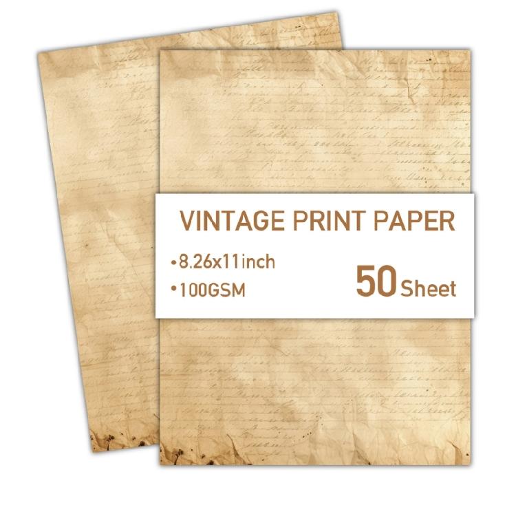 50 листов A4 писчей бумаги Двусторонняя печатная бумага для писем Канцелярская бумага