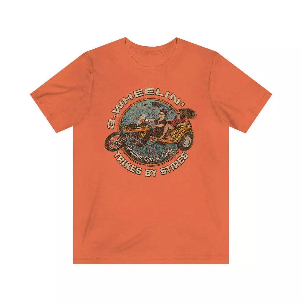 Trikes By Stires 1971 Vintage Men s T shirt S