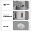 1PC Large Capacity Three In One Plastic Food and Water Bowls for Pet Dogs Cats Cat Puppy Feeding Dispenser Durable Para Perros