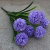 1 Branch Faux Flower No-watering Fresh-keeping 7 Heads Indoor Outdoor Elegant Fake Hydrangea Flower Party Decor