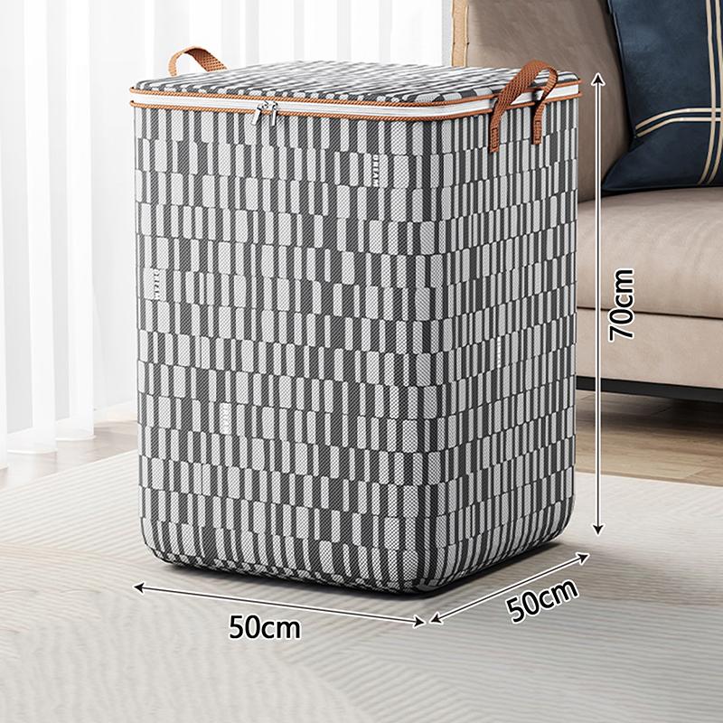 Quilt Storage Bag Household Wardrobe Clothes Organizer Blanket Sorting Storage Box Dust Proof Moving Large Capacity Bag