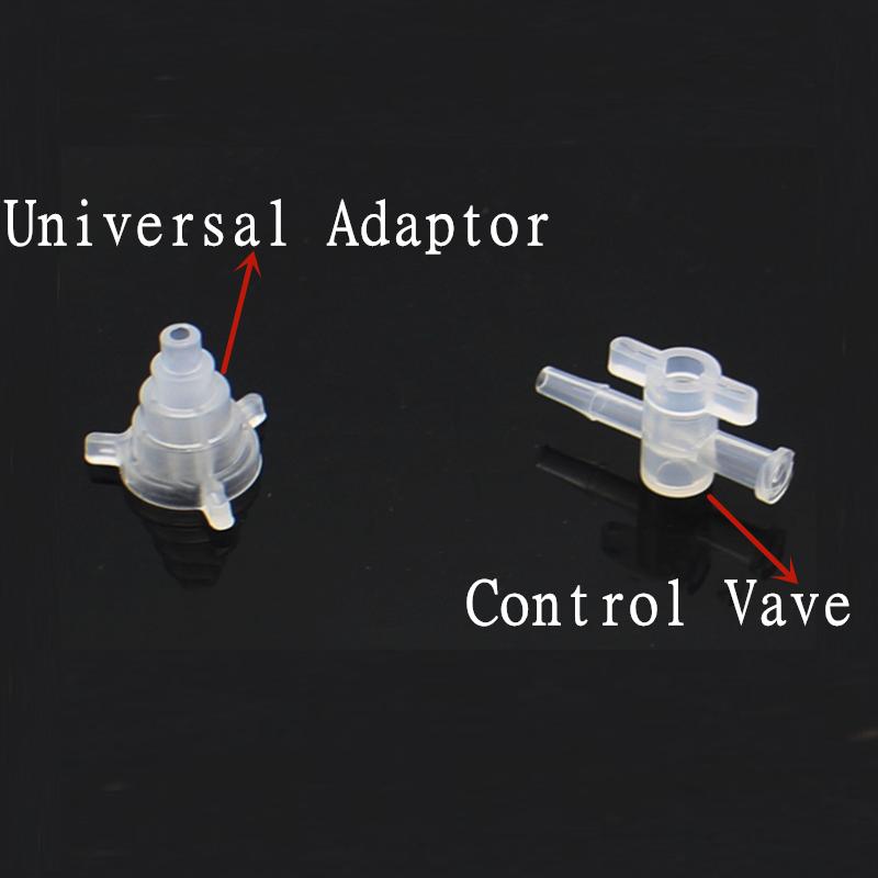 10Pcs/lot SPE solid phase extraction column 1ml/3ml/6ml adapter, universal connector SPE converter connector Universal Adaptor