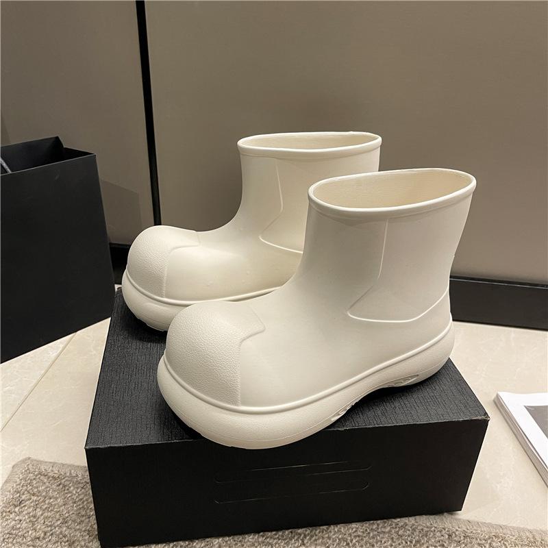 Women's Cute Clown Shoes Outdoor Thick Sole Waterproof Anti-Slip Rain Boots