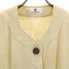 Givenchy Made in France Short sleeve No color jacket beige Women Used