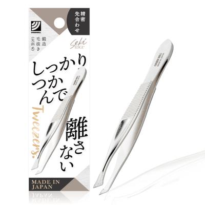GREENBELL SekiEDGE Forged Tweezers with Firm Grip and Angled Hold, Tip, SJ-T250