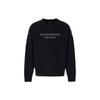 FW23 Logo Letter Print Crew Neck Casual Long Sleeve Sweater Men Sweater Black 6R1MXD-1MNDZ-0920