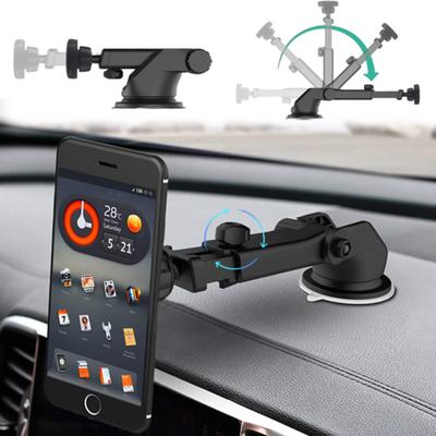 Suport magnetic universal pentru telefon pentru mașină cu ventuză pentru bord Suport pentru parbriz Suport cu magnet puternic pentru Xiaomi Huawei Iphone