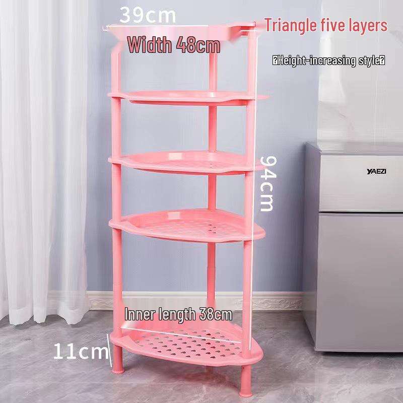 Multi-layer Storage Rack for Kitchen and Bathroom