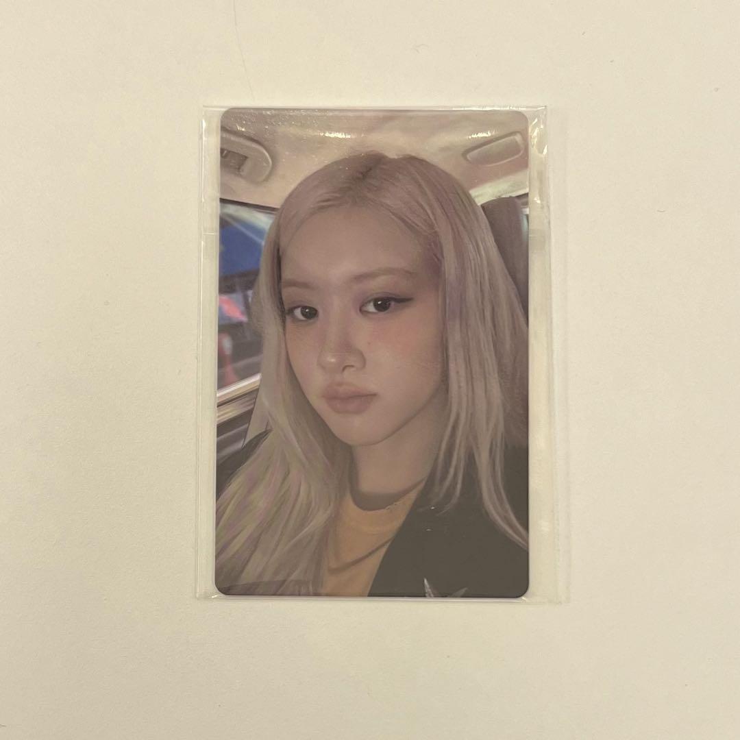 

[USED] Rosé Pop-Up Purchase Bonus Trading Card