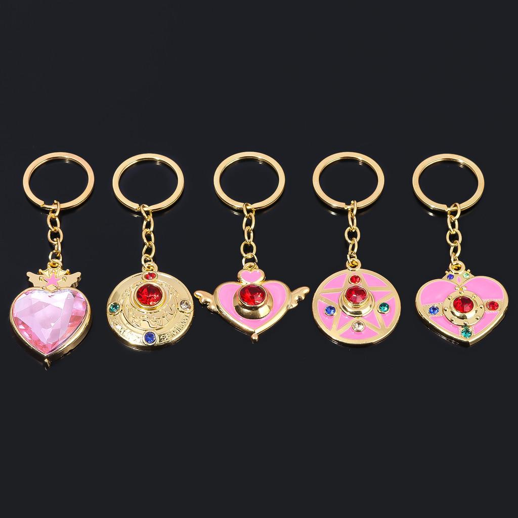 Sailor Moon Magisches Verwandlungs-Halskette Mit Legierungs-Anhänger Für Cosplay-Fans