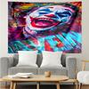 1PC clown's Dark Portrait Tapestry Accessories Playroom Tapestry, for Bedroom,Livingroom, dormitory Room Wall Decor Fan Birthday Gifts