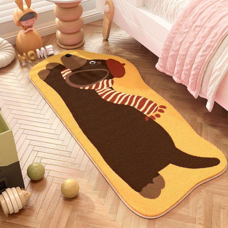 Maillard Tecknad Kashmirmatta Bekväm Mjuk Sovrum Sängkant Barnrum Klädkammare Golvmatta Hemdekoration