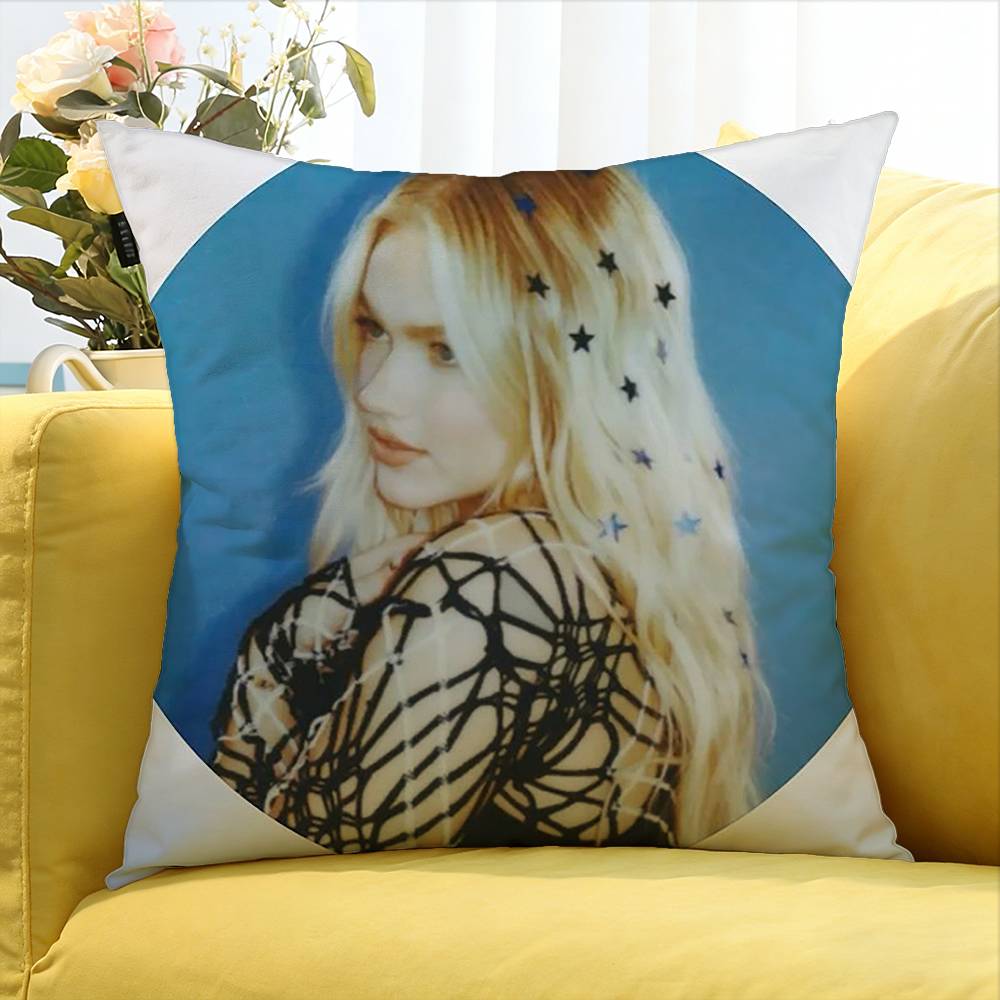 F-Freya Skye Cantante Mondo Varie Misure Federa Quadrata Per Auto Casa Arredamento Camera da Letto