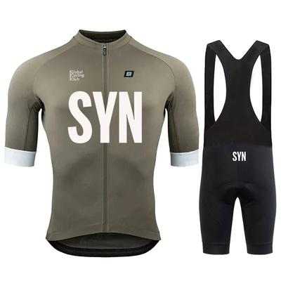 Pánské cyklistické oblečení Synful s krátkým rukávem, tričko pro horská kola, triatlon, MTB, léto 2025