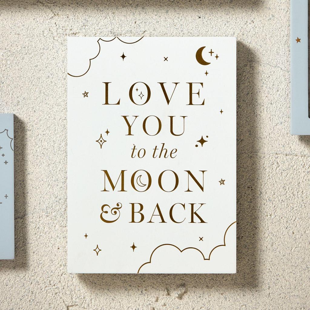 Bambino Moon & Back Plaque
