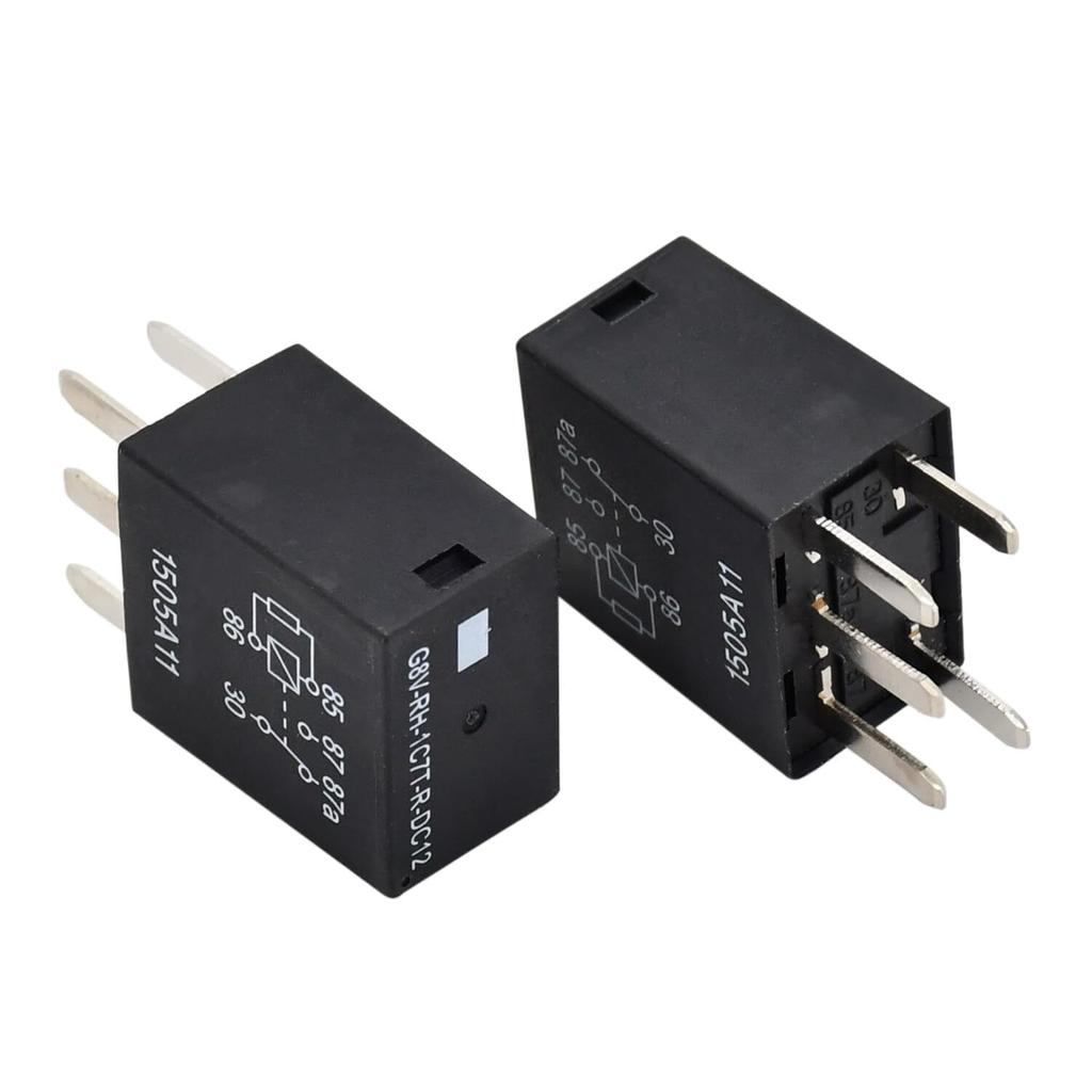 G8V-RH-1C7T-R-DC12 Power Relay 2PCS 12VDC 35Amp 5Pin Compatible with Omron 301-1C-C-R1-U01-12VDC Sea-Doo 278002822 Can-Am 515176774 710000739 SPDT
