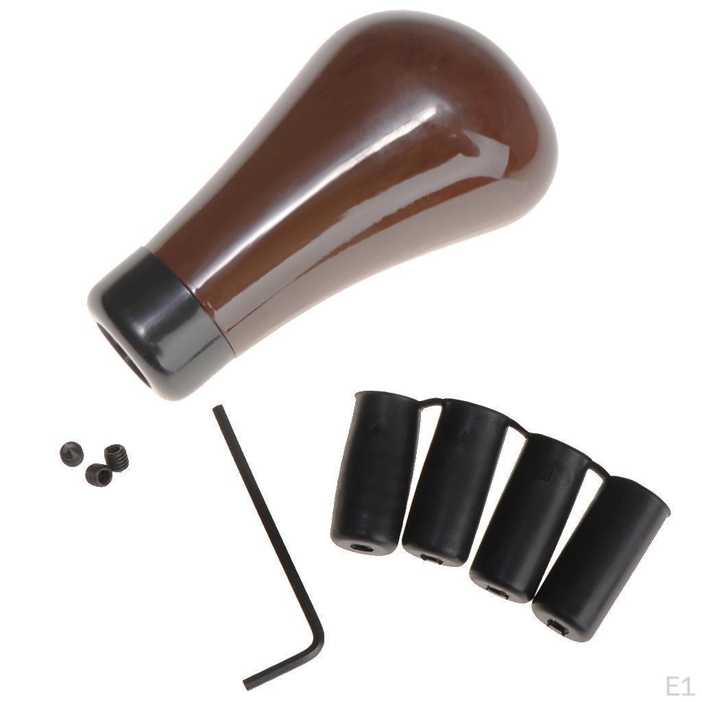 Brown Universal Manual Knob Er Lever Head with Hoses