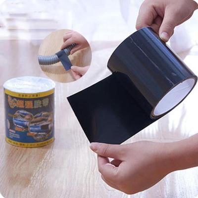 Forte nastro adesivo impermeabile nero riparazione tubo secchio rubinetto cucina gadget