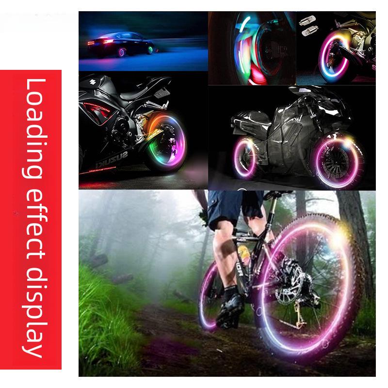 Барвисті ліхтарі клапанів для велосипедів, мотоциклів і автомобілів