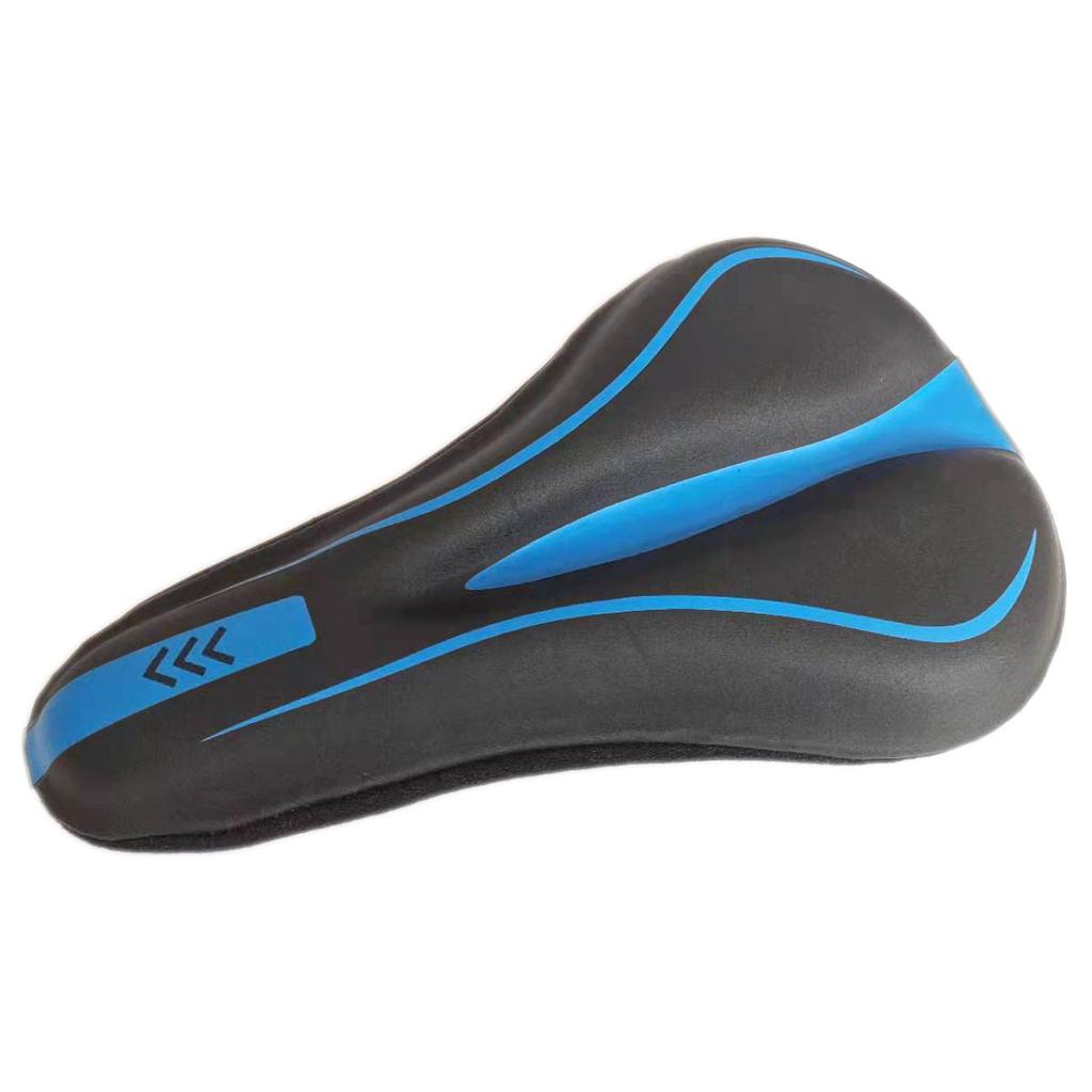 Bicycle seat cover Super soft thickened silicone rainproof PUC seat cover Mountain bike electric vehicle waterproof seat cover