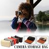 Portable Camera Bag Case Camera Storage Bag Inner 11*7*4cm for Sony ZV1 ZVE10 LX10 RX100 Body Storage Pouch Orangize