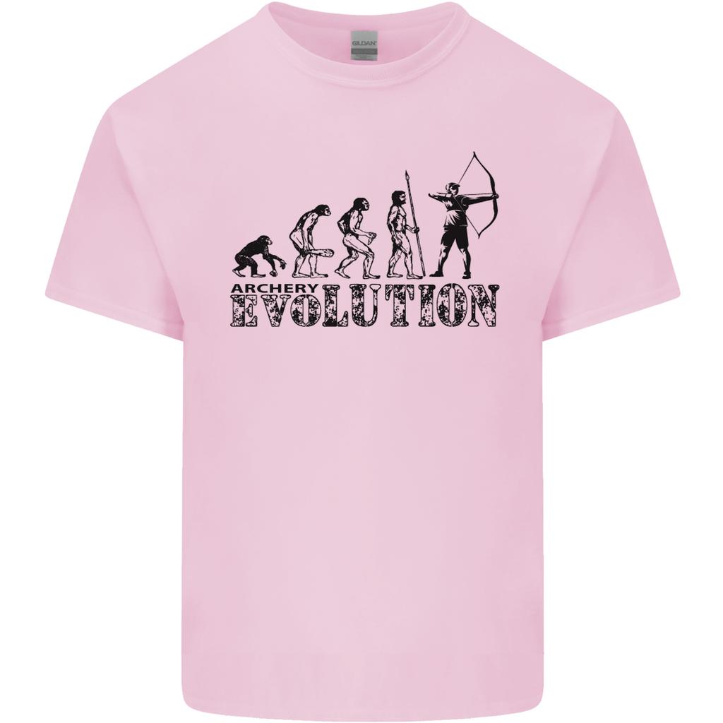Evolution of an Archer Funny Archery Archer Unisexs Light Cotton TShirt