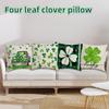 45x45cm St Patricks Day Decorations For Home Cushion Cover Clover Pillowcase Saint Patricks Irish Party Decorative Pillowcase