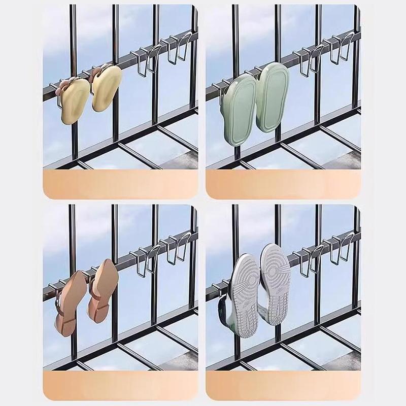 Shoes Drying Rack Shoe Display Hook Shoes Drying Rack Stainless Steel Shoes Hanger For Closet Organization