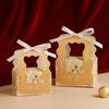 Creative Wedding Favor Candy Gift Box Set with Thank You Bag