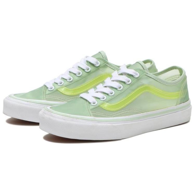 Vans Comfortable Simple Low-Top Skate Shoes Unisex Sneaker Green VN0005URBM4
