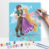 Disney DIY Rapunzel Flynn Oil Painting Art Painting Kit Home Wall Decor Handmade Gift For Romantic Couples Love Scenes Craft Decor 129