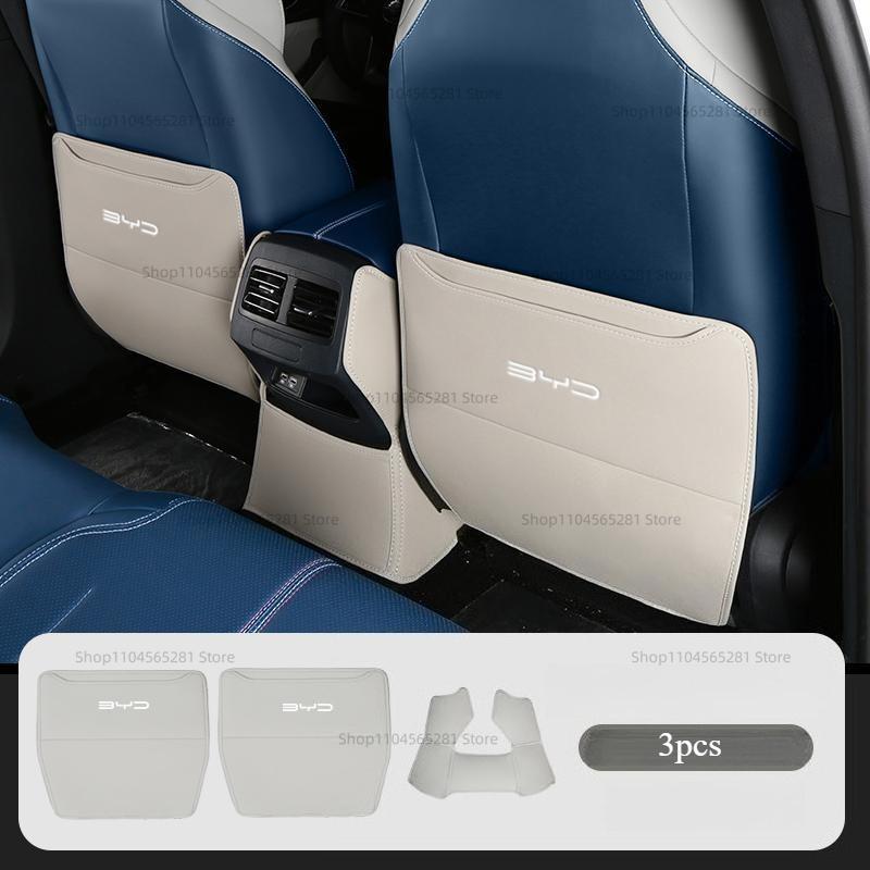 For BYD KING SEAL 5DMI BYD Chazor 2025 Car Seat Anti Kick Pad Auto Seat Back Protector Cover Seat Anti-Dirty Pad Car Accessories