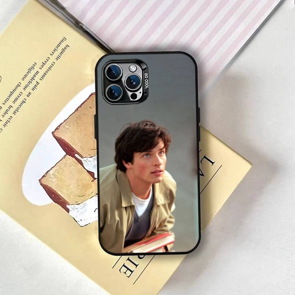T-Tom W-Welling Phone Case For iPhone 17,16,15,14,13,12,11 Plus,Pro Max,XS,Colorful Silver Phone Case Funda Cover