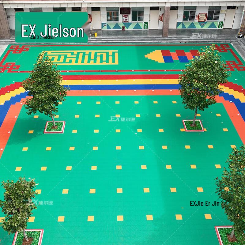 JEX Outdoor Interlocking Sports Flooring