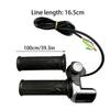 Electric Throttle Handle - Scooter Twist Grip, Motorcycle Speed Control | ABS Rubber Metal