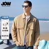 [Windproof Workwear] Jovo Men's Collar Jacket Spring and Autumn New Casual Commuter Anti Wrinkle Coat